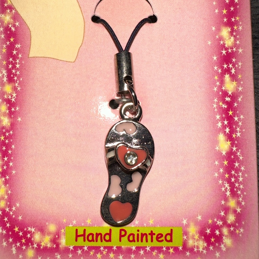 Vintage cell phone charm